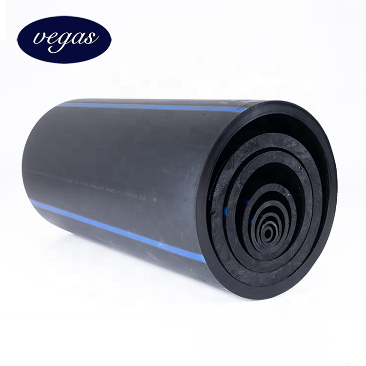 polyethylene pipe price 3 inch 12 inch 63mm 110mm hdpe pipe water tubes