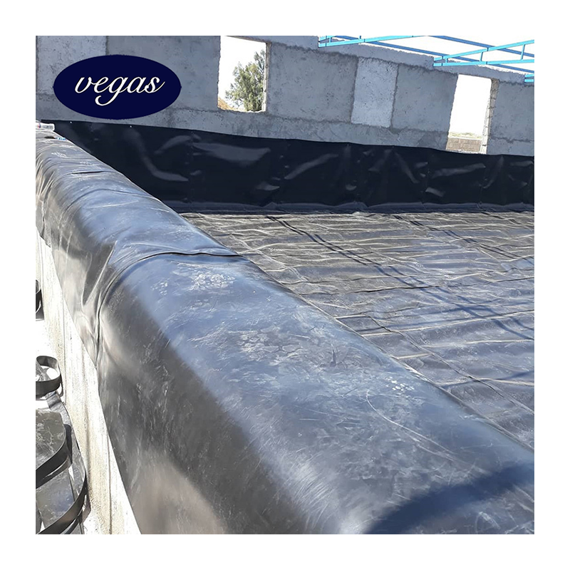 ECO-friendly EPDM Fabric Waterproof Rubber Membrane HDPE Waterproof Geomembrane Asphalt Pond Liner