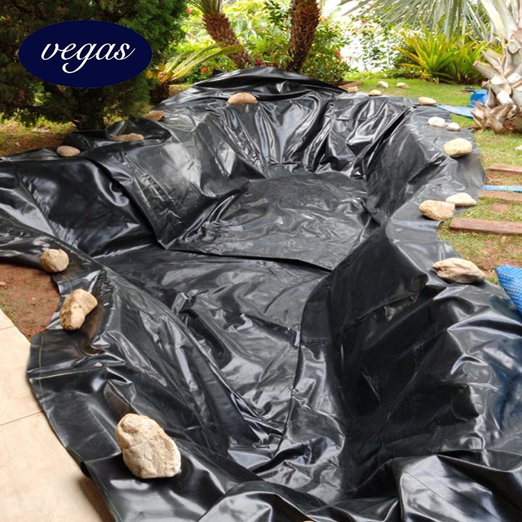 ECO-friendly EPDM Fabric Waterproof Rubber Membrane HDPE Waterproof Geomembrane Asphalt Pond Liner