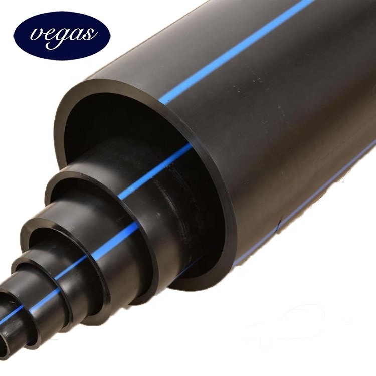 polyethylene pipe price 3 inch 12 inch 63mm 110mm hdpe pipe water tubes