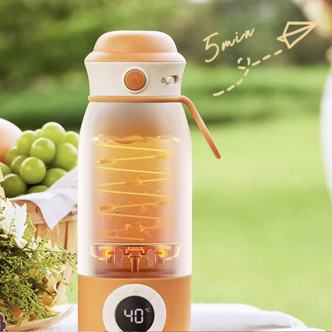 Bottle Baby Milk portable New Arrival Rechargeable Travel Portable design battery heating water Warmer