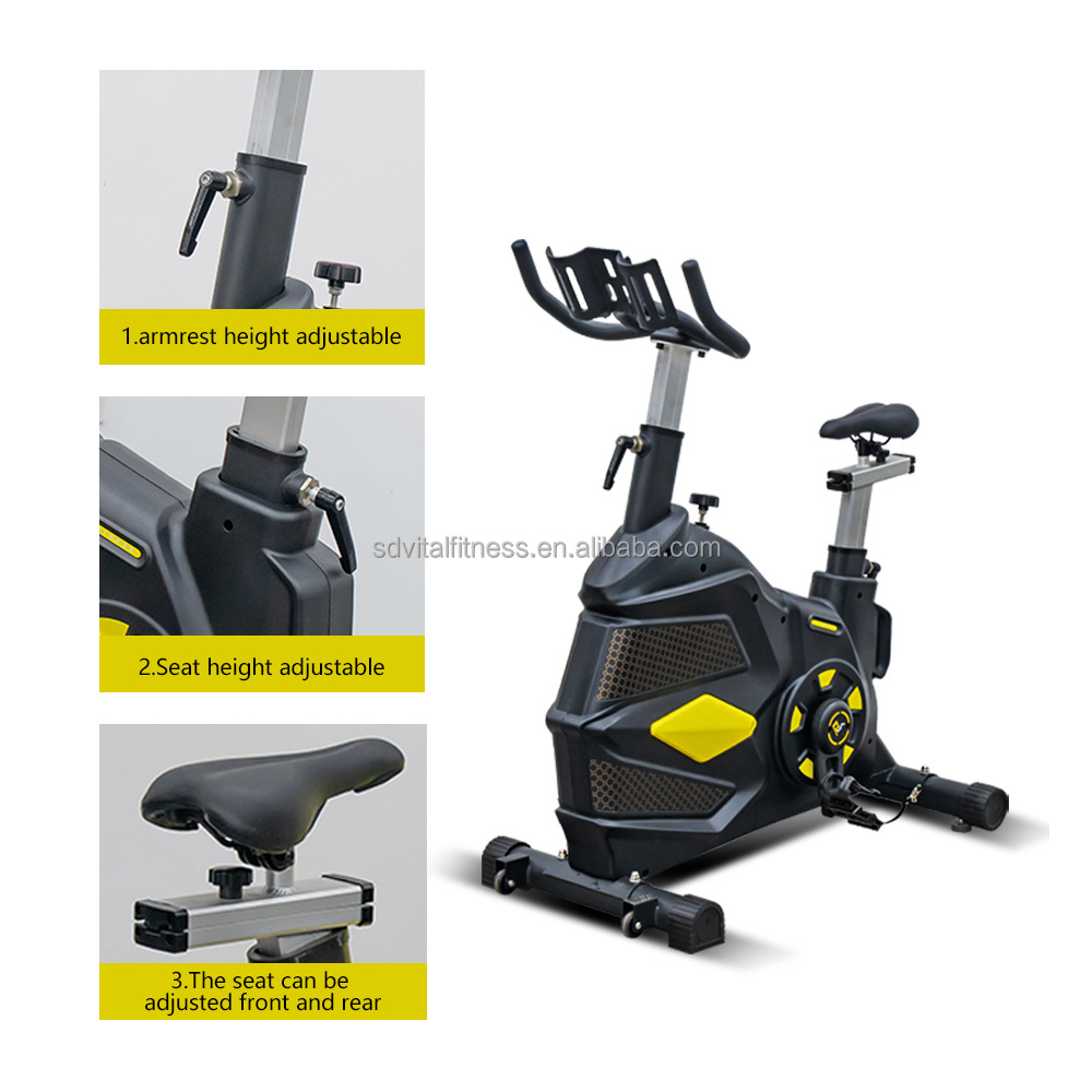 Commercial  Home Gym Strength Equipment Exercise Spin Fly Wheel Spinning Bike