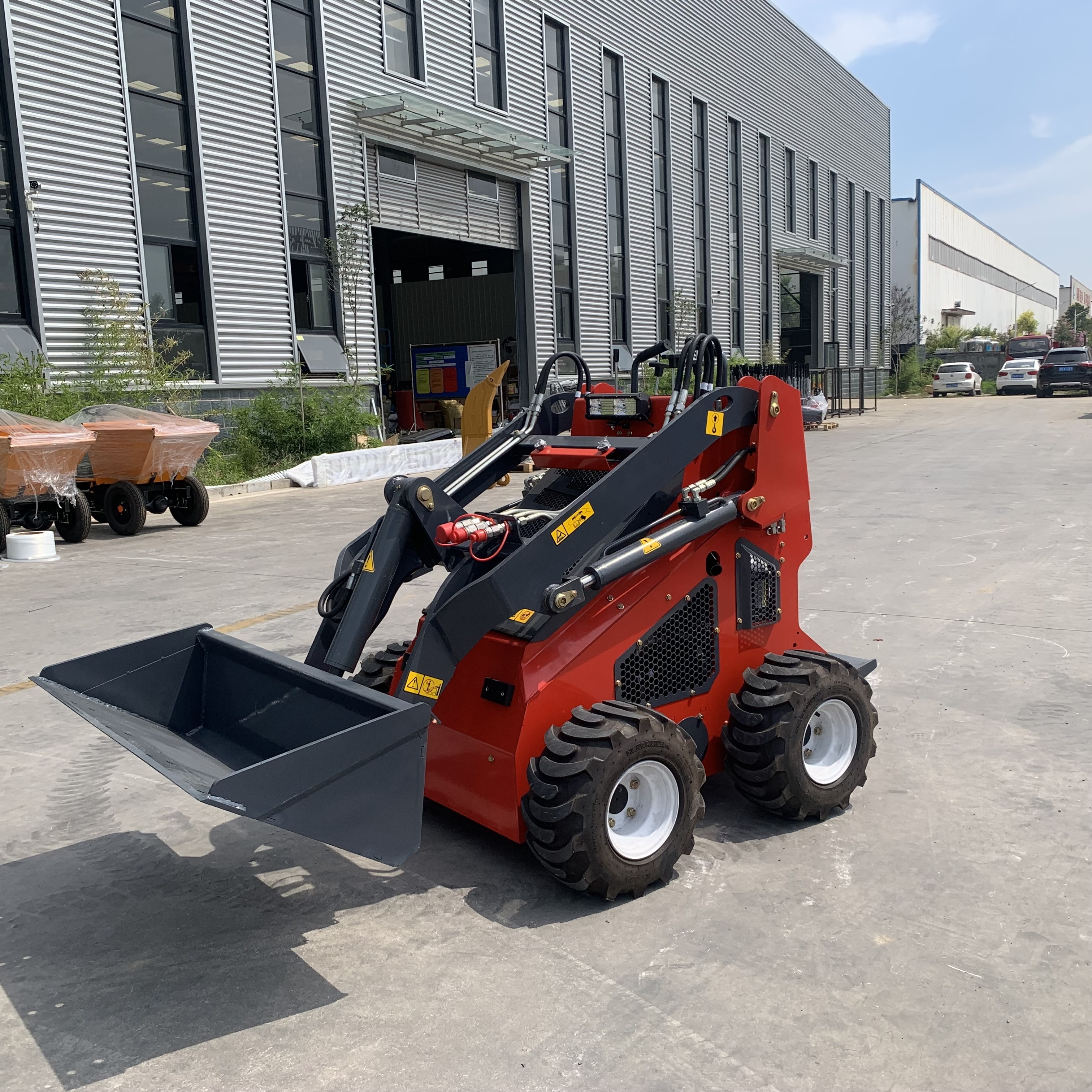 2023 China mini tracked skid steer loader truck mini skid steer loader for sale