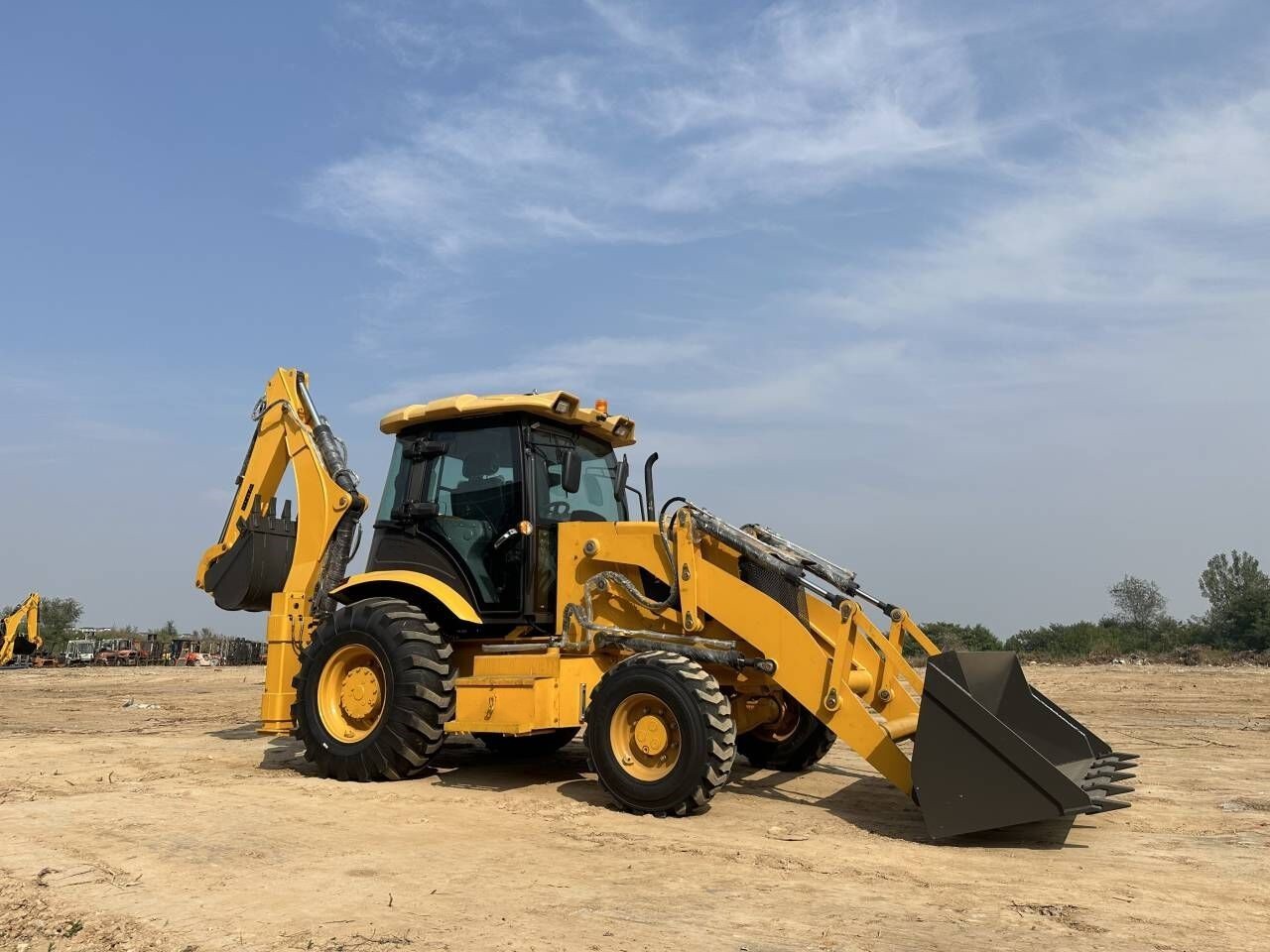 Chinese Backhoe Loader Fast Delivery Diesel Front Wheel mini Loader High Quality Cheap Price Backhoe Excavator Loader