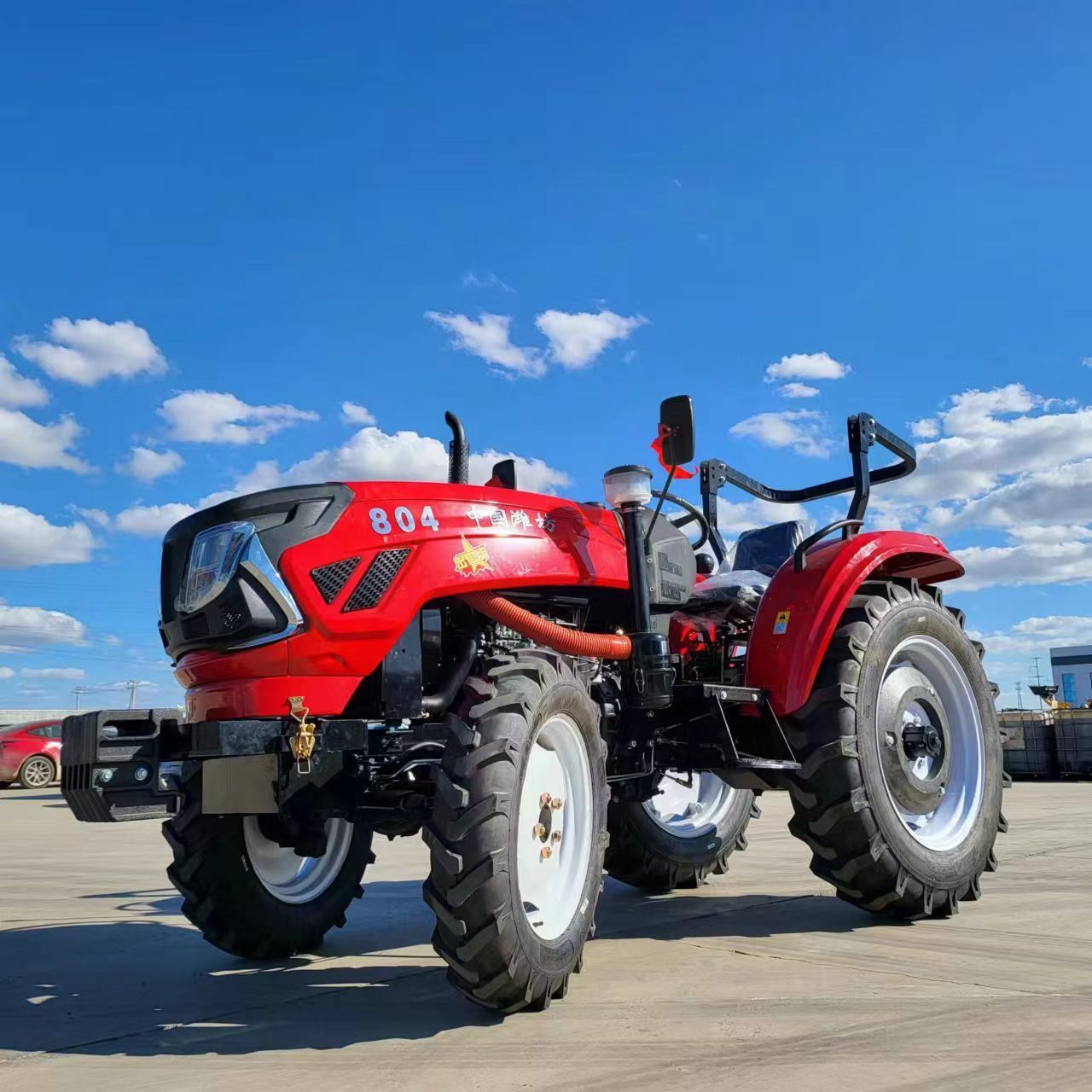 Made in China 50 hp 80 hp 100 hp wheel wheel tractor agricultural four-wheel drive mini tractor