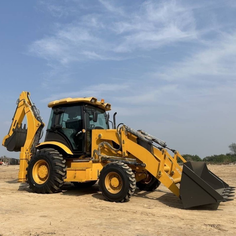 Chinese Backhoe Loader Fast Delivery Diesel Front Wheel mini Loader High Quality Cheap Price Backhoe Excavator Loader