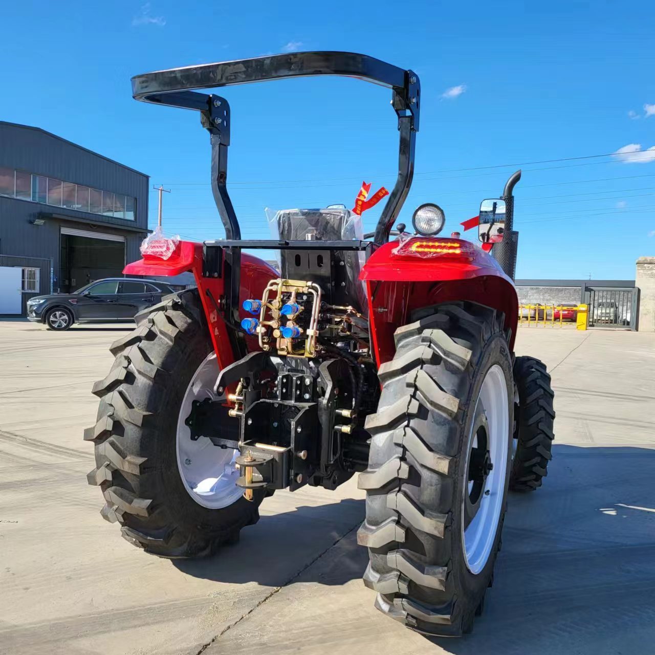 Made in China 50 hp 80 hp 100 hp wheel wheel tractor agricultural four-wheel drive mini tractor