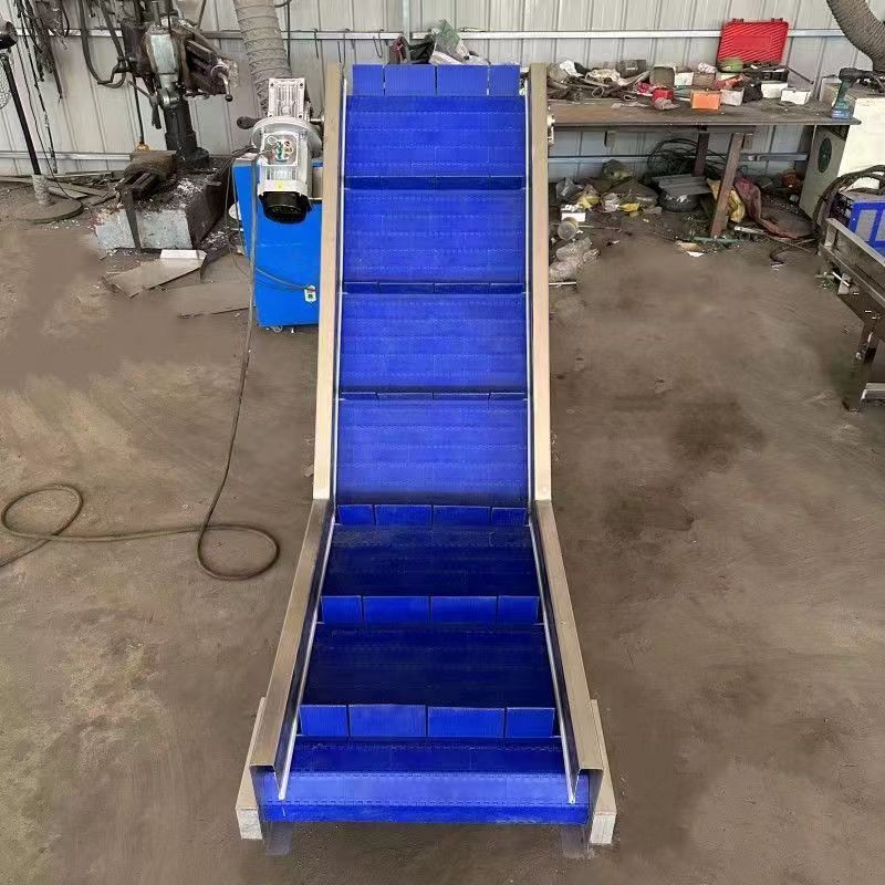 Conveyor Stainless Steel Food Grade Incline modular belt lift conveyor belt