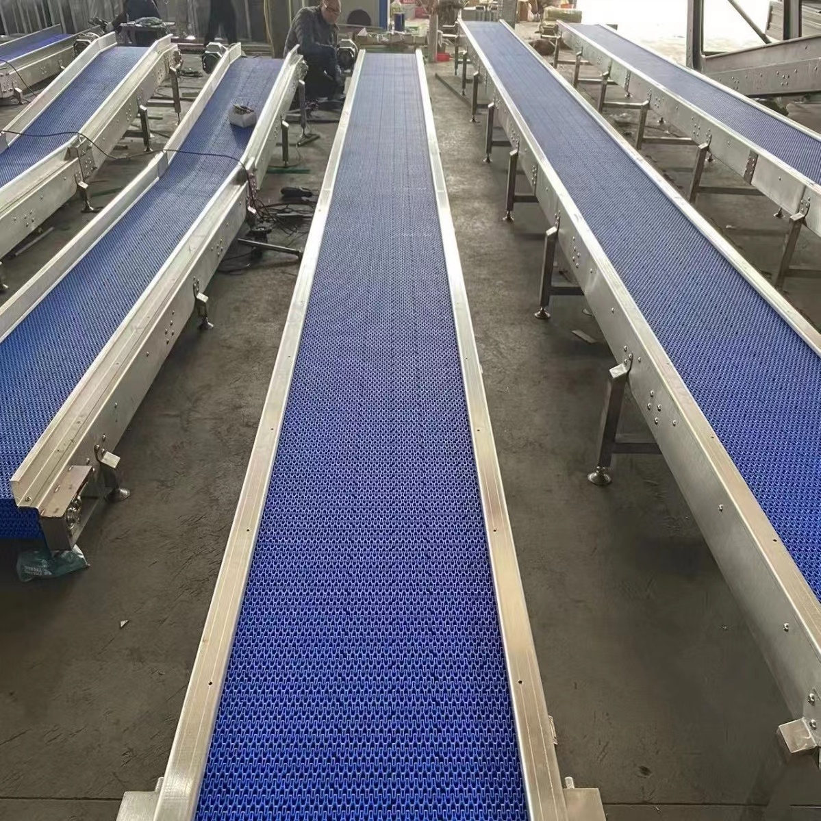 Factory Customized Modular Belt Conveyor Price System,Modular Conveyor Belt For Food Industry