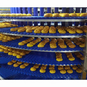 hamburger hotdog bread spiral cooling tower screw vertical spiral conveyor tower for bakery food