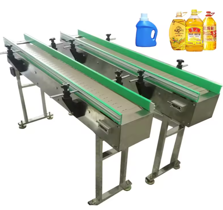 Material Conveying Equipment Food And Drug Plate Chain Conveyor Chain Conveyor Equipment