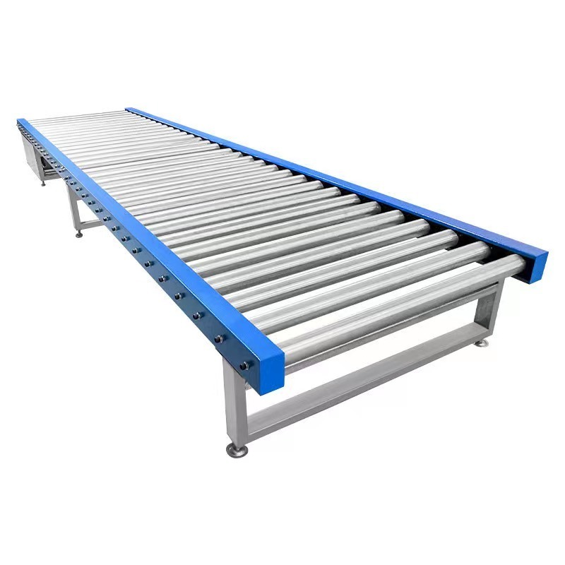 Pallet Gravity Roller Conveyor Transmission Heavy Duty Steel Roller Chain Stainless Steel Conveyor Industrial