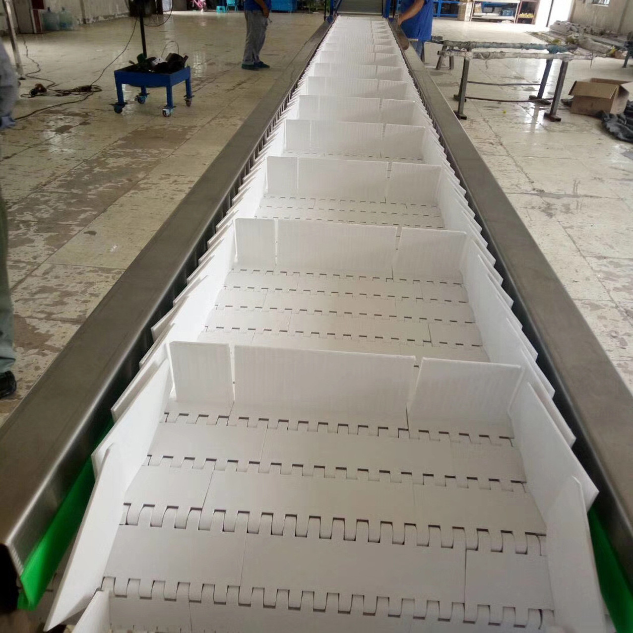 Food Industry Conveyor Belt,Inclined Modular Belt Conveyor System, China conveyor manufacturer