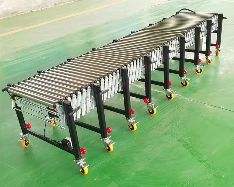 non-powered roller conveyor flexible roller conveyor