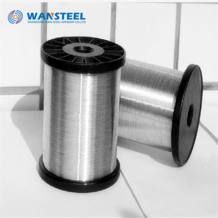 0.02--0.1mm Ultra Fine 201 304 316 316L Stainless Steel Wire with Factory Price per meter