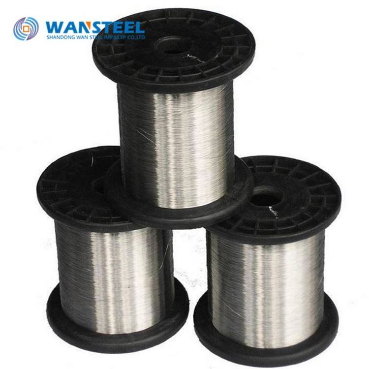 0.02--0.1mm Ultra Fine 201 304 316 316L Stainless Steel Wire with Factory Price per meter