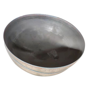 Stainless steel hollow metal half spheres of various diameter