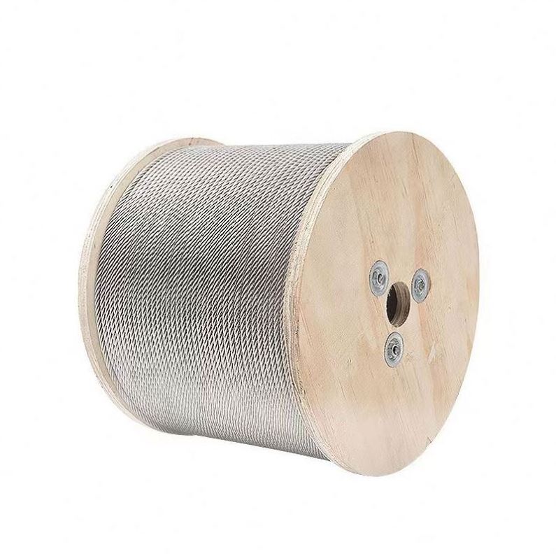 Hot Sell 1/4 Wire Galvanized Steel Rope 7X19