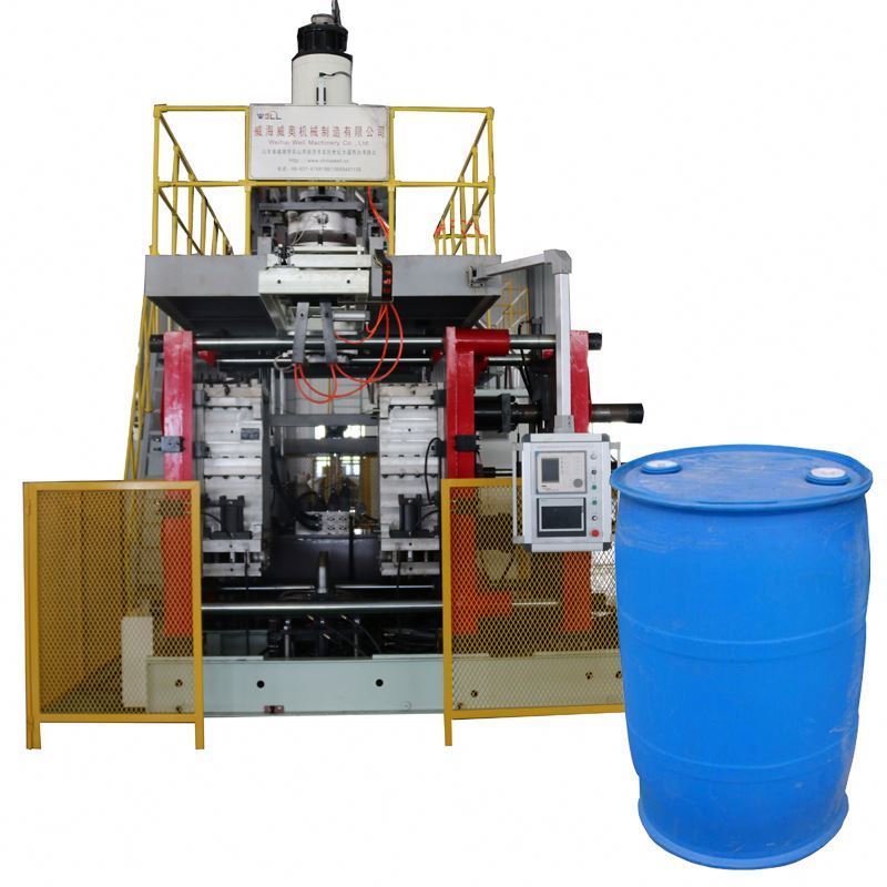 2 Layer Drum Blow Molding Machine Blowing Moulding Making Machine Double Ring