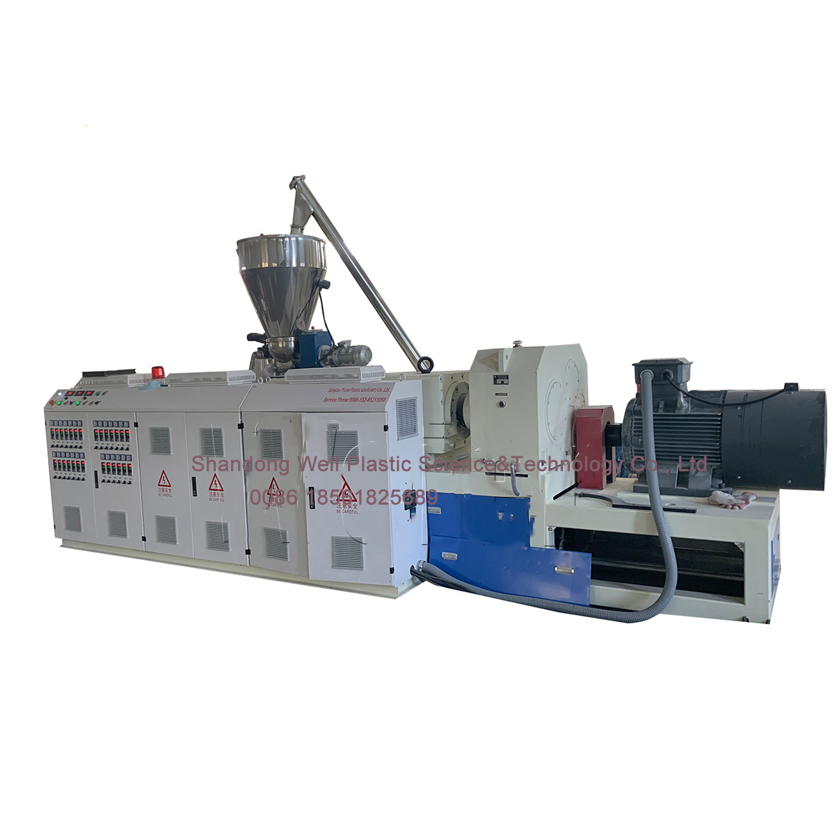 Turnkey Project PVC Door Panel Board Profile Extruder Production Line Wood Plastic Composite WPC Making Machine