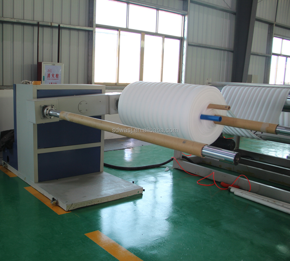 EPE Foam Sheet  Machine Plastic Extruder PE foam net fruit cover extruding machine Foamed Polyethylene Sheet Making Machine