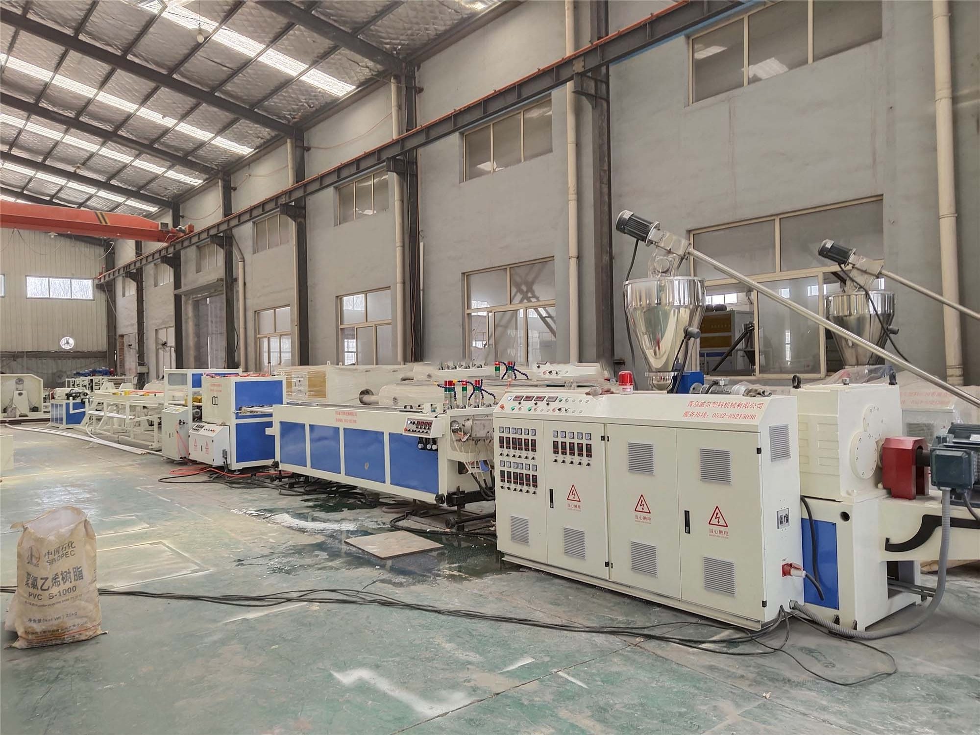 PVC UPVC CPVC Water Supply Pipe Extrusion Line Extruder Machine ...