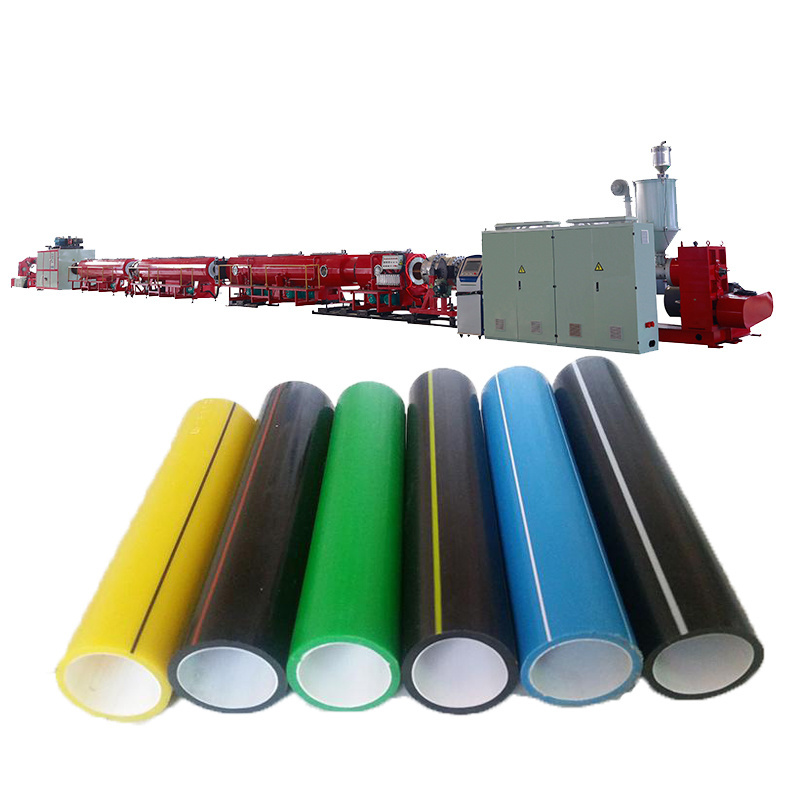 High quality of  PE single wall electric corrugated hose pipe making machine