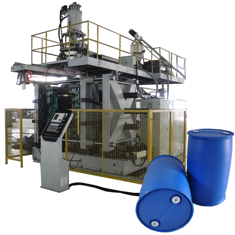 3 layers 200 Liter chemical barrel 220L blow molding machine plastic drum making machine