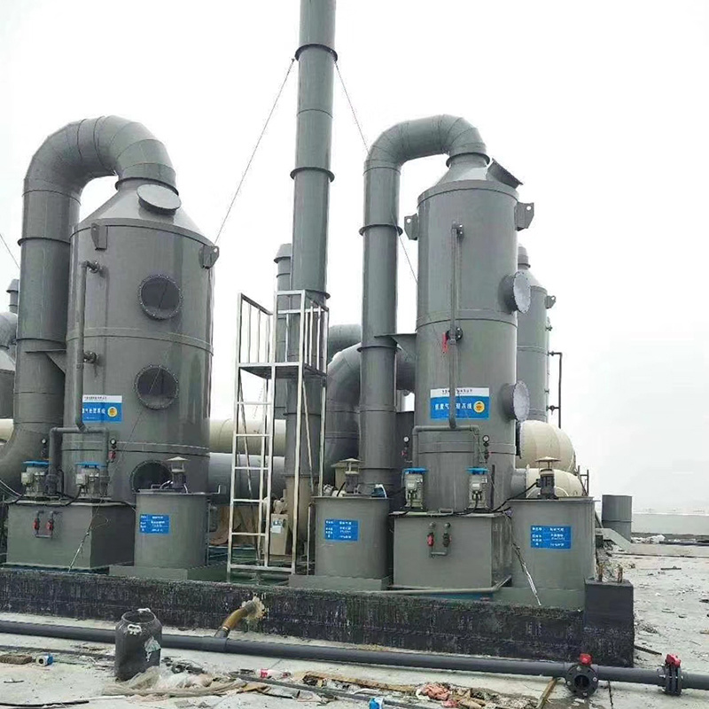 Waste gas treatment tower machine Exhaust gas purification and environmental protection equipment