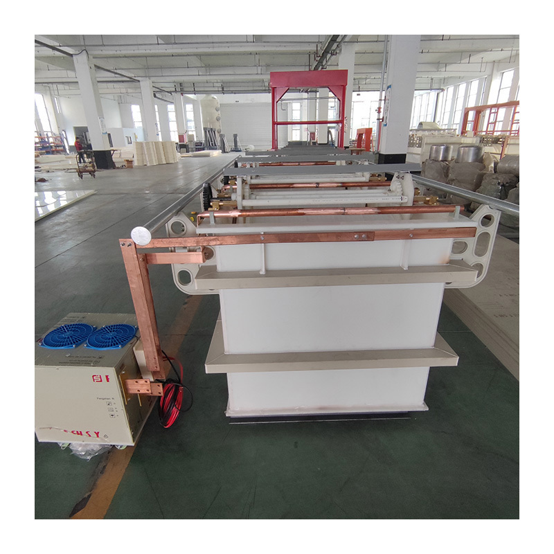 Galvanized Electroplating plant for steel metal barrel galvanizing machinery zinc electroplating kit bath machine