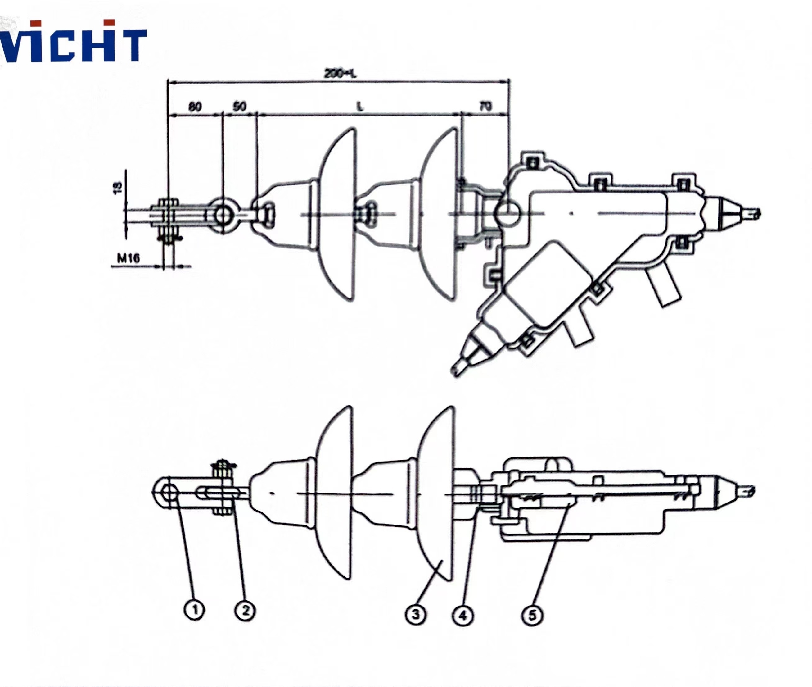 High Quality NXL-1-2-3-4 Strain Clamp: Ensuring Reliable Distribution Wire Support Up to 20kV