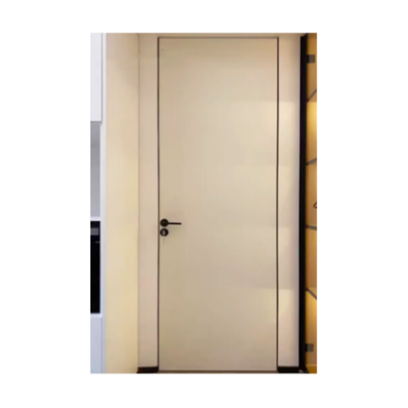 Wooden Interior Secret Hotel Commercial Frameless Concealed Sound proof Hidden Door