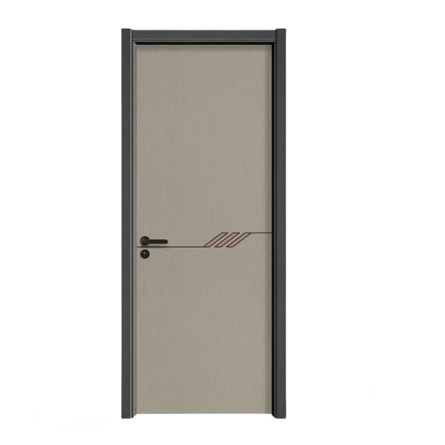 Melamine Polish  High Pressure Textured Laminate Interior Wood Door Office Wooden Veneer Skin Bathroom Cubicle Partition Door