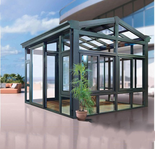 Alauminum Materials Structure model sun room glass house Customized Awning Glass garden House Sunroom Manufacturer