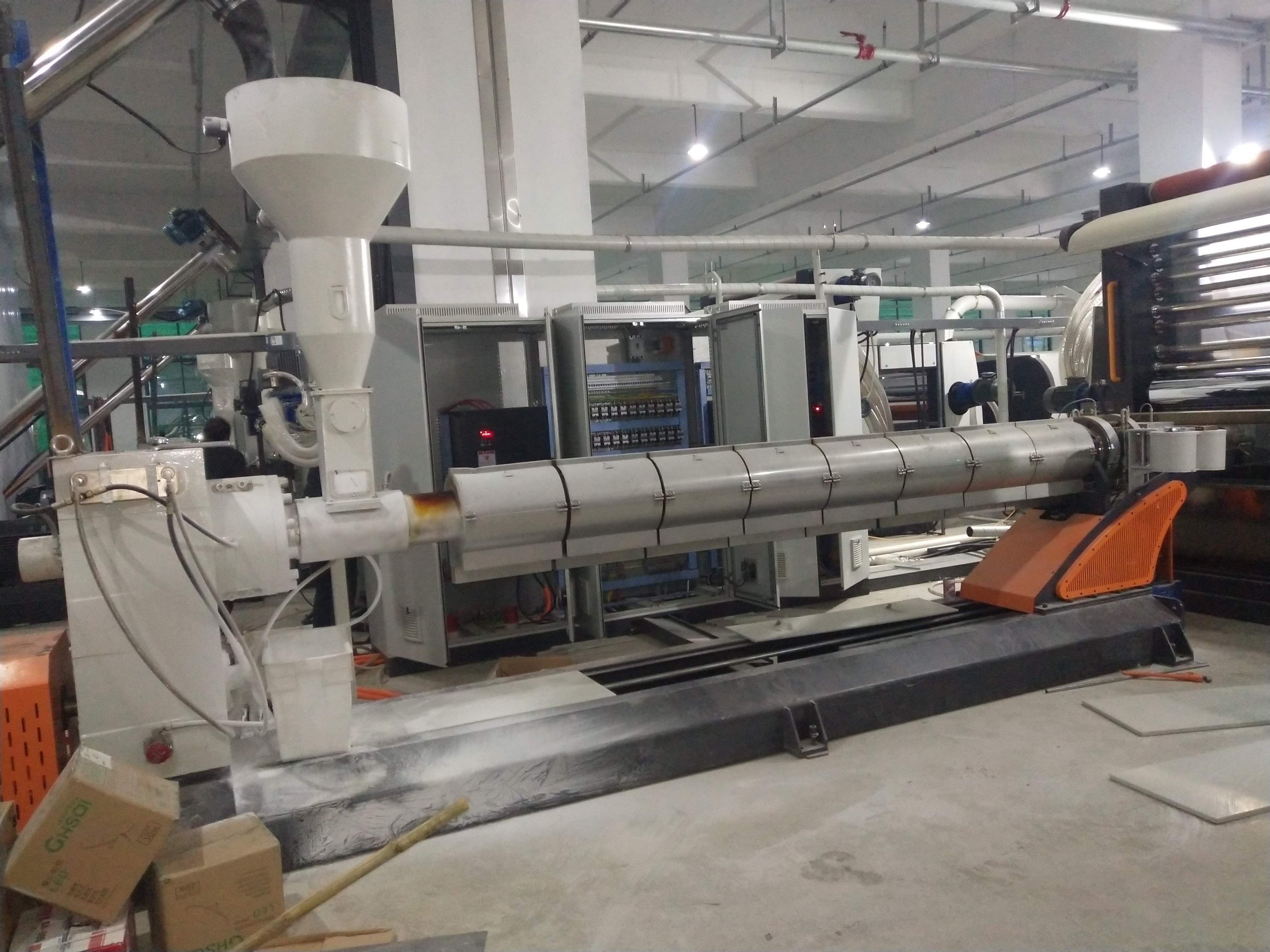 pp Woven Bag Making Machine HDPE irrigation pipe production line with tape dripper plastic extrusion machine