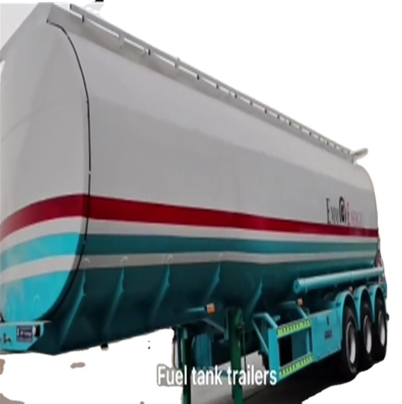 WEIERXIN Group 3 Axle 42000 45000 Liters stainless steel/aluminum fuel tank semi trailer for Zambia