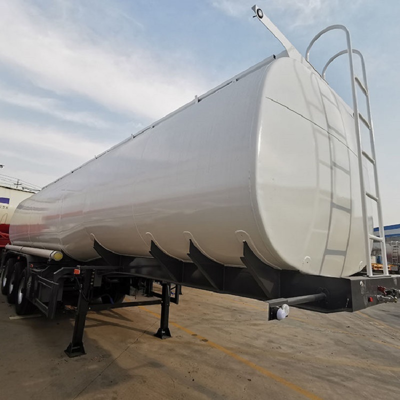 Custom Private Label Wholesale Diesel Fuel Grain Tank Trailer,Tri Axle Fuel utility dump trucks With Spot Wholesale