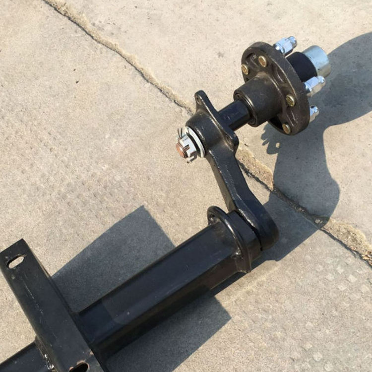 Stock Available BEST Howo Truck Parts Dolly Semi Truck Parts Trailer Axle kit Torsion Axle Trailer Kit With best quality