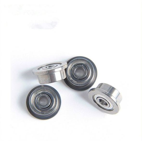 Lawn mower wheel bearing Flanged bearing hand push front and rear wheel self-propelled front wheel bearing 6001