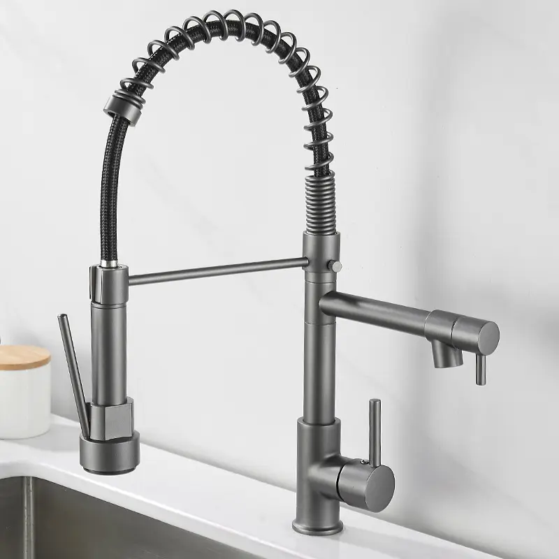 High End Customized Waterfall Faucet Kitchen Sink Taps Kitchen Faucet With Filter