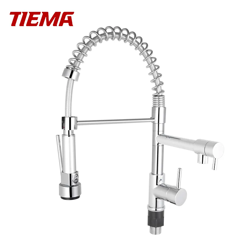 Factory Directly Supply Wall Deck-Mounted Luxury Bridge Kitchen Faucets