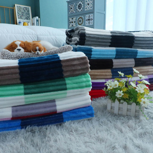 Hot selling Good quality Skin-friendly Low price Chinese factory spanish flannel blanket custom