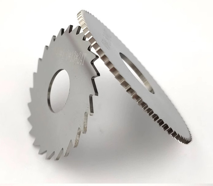 Tungsten solid carbide slitting saw blade