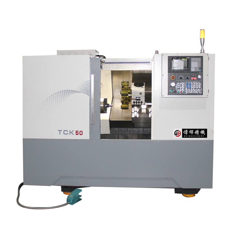 Cheap Mill Combo Live Tooling Metal Cnc Lathe Machine Price Tk56a  Type Slant Bed Cnc Lathe TCK50A TCK56-500 With C Y Axis