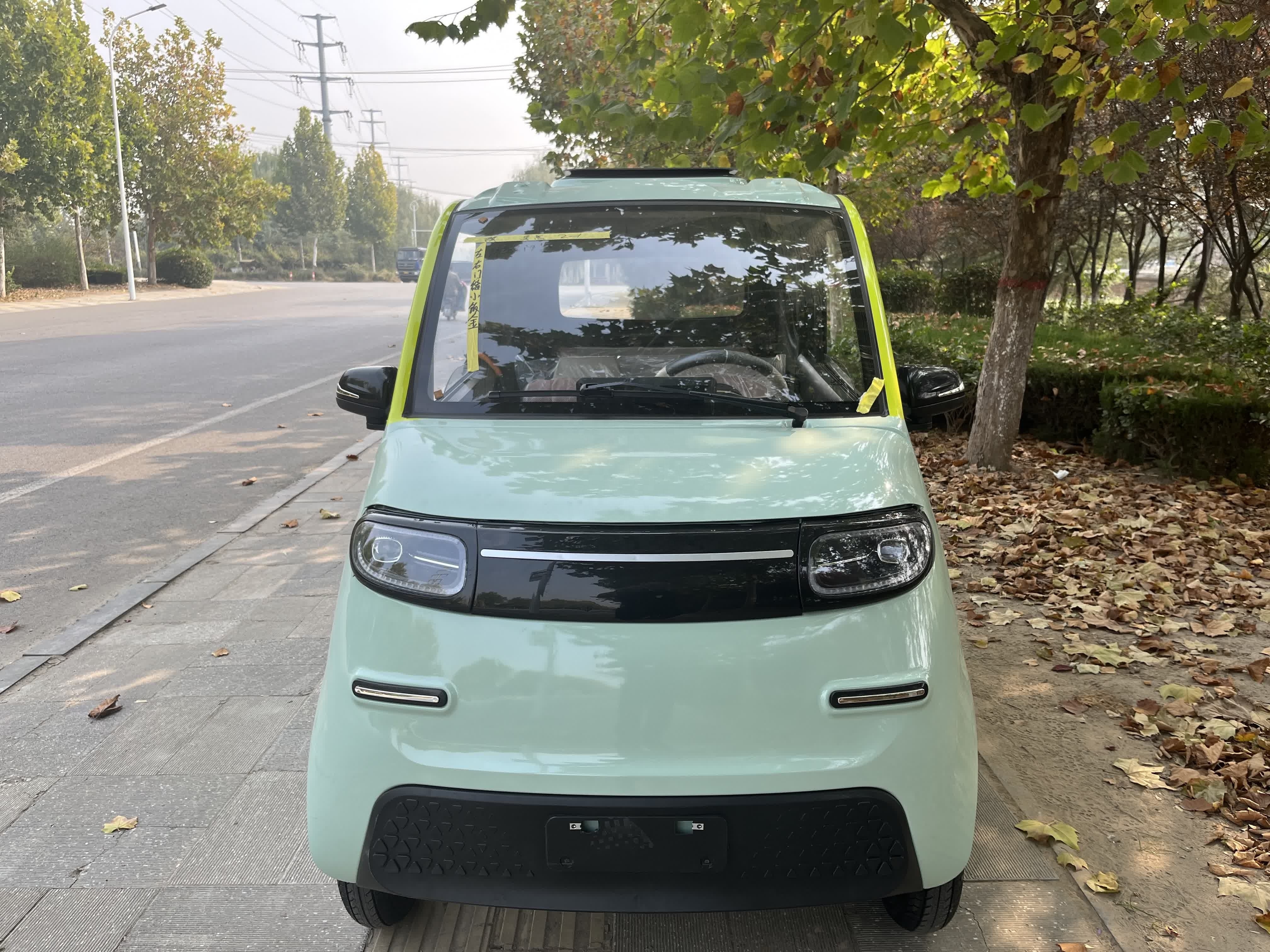 Small 4 Wheel Best Price China 4 Seats Electric Scooter With Air Condition Electric Car Chang Li 4 Doors 4 Seats Popular