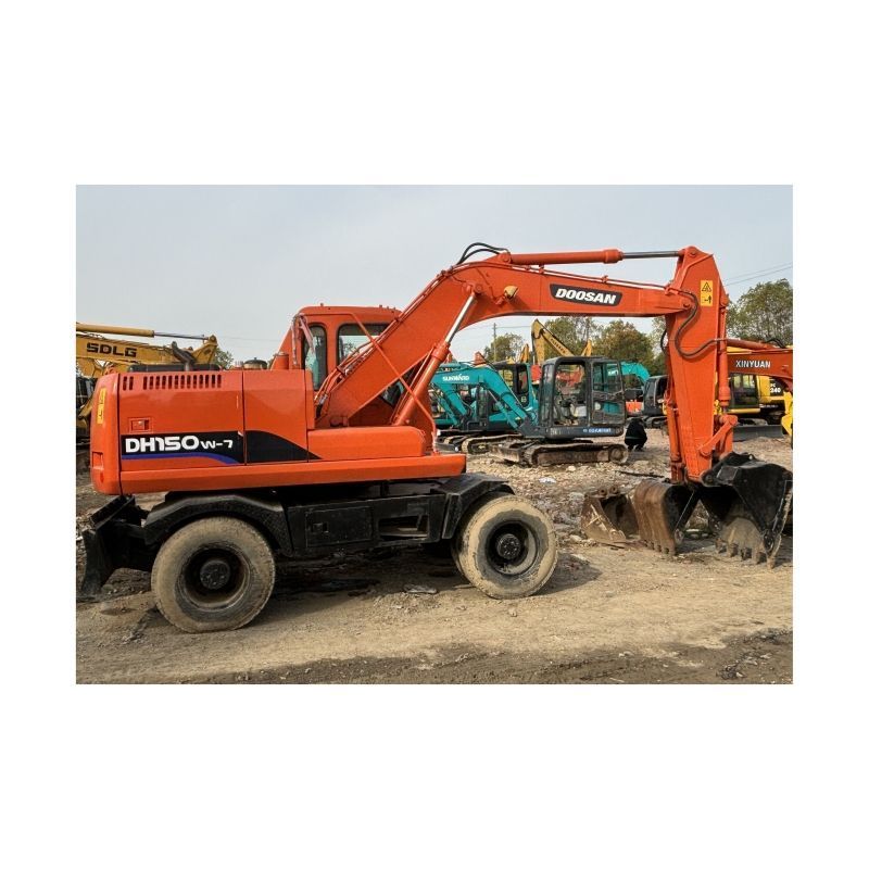 Used DOOSAN DH150 hydraulic crawler excavator Korea original machine DOOSAN excavator