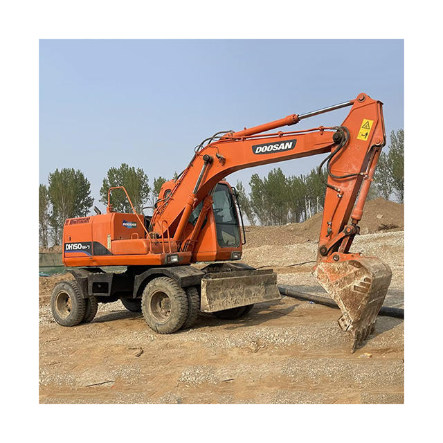 Used DOOSAN DH150 hydraulic crawler excavator Korea original machine DOOSAN excavator