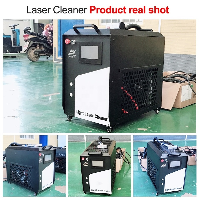 Factory 200w Laser Backpack Cleaner 2000w Handheld Remover Metal Laser Cleaning Gun Machine 1000w Rust Laser Paint Removal Price