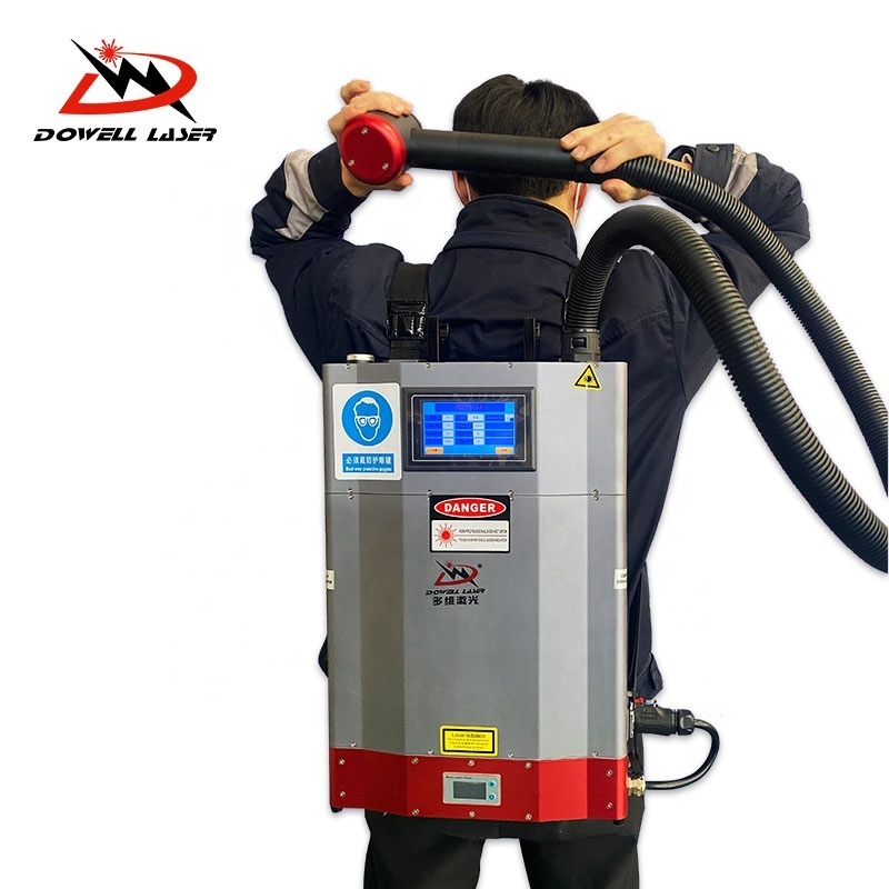 Factory Price Metal Rust Removal 100W Backpack Laser Cleaning Machine Supplier