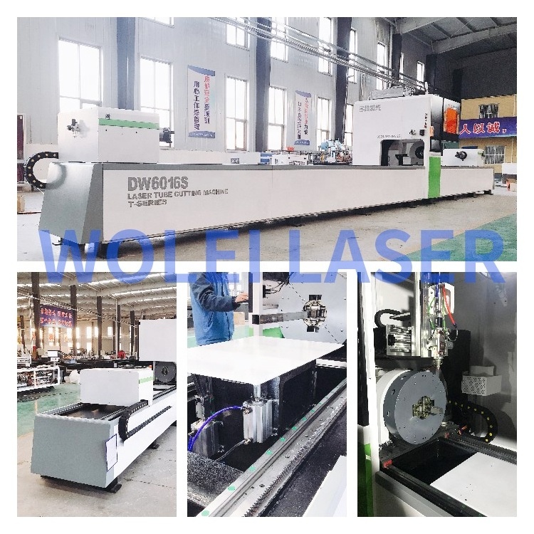 Cheap Factory Direct Price 1500w Tube Laser Cutter Carbon Steel Square Aluminum Tube Pipe Fiber Laser 6000 Watt Cutting Machine